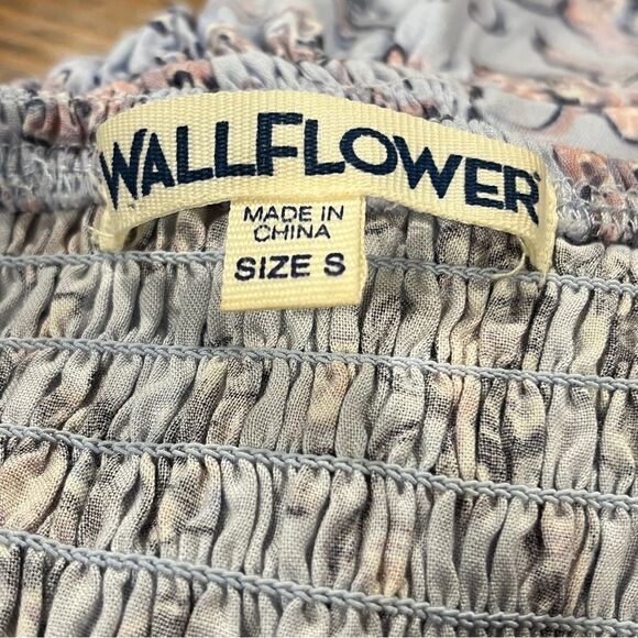 Wallflower Floral mini Romper with straps size small - Picture 9 of 14